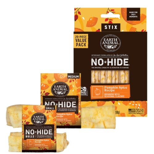 Earth Animal - No-Hide® Chews - Pumpkin Spice